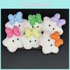 Toys Star Plush With Squeaker And Bow Chain Ultra Soft Stuffed Animal Gifts