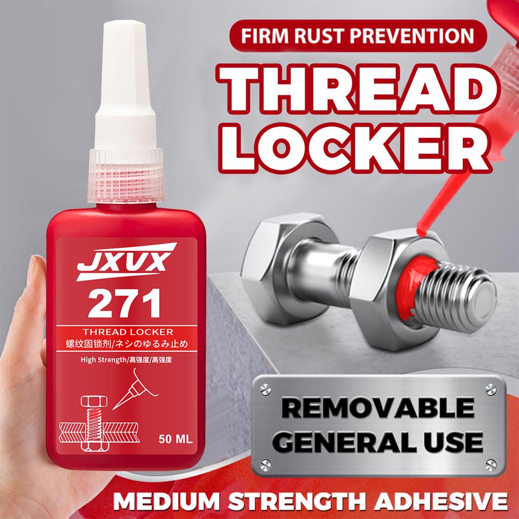 Threadlocker 243/271 Blue Anaerobic Adhesive Sealant Thread Sealant Medium/High Strength Removable