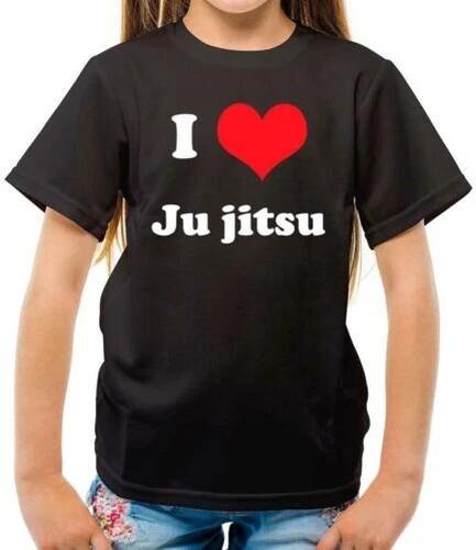 

I Love Ju-Jitsu - Kids Boys Girls T-Shirt Tees Top Jiu Jitsu - Martial Arts - Fan - Sport - Hobby 100