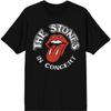 Bioworld The Rolling Stones In Concert Black T-Shirt