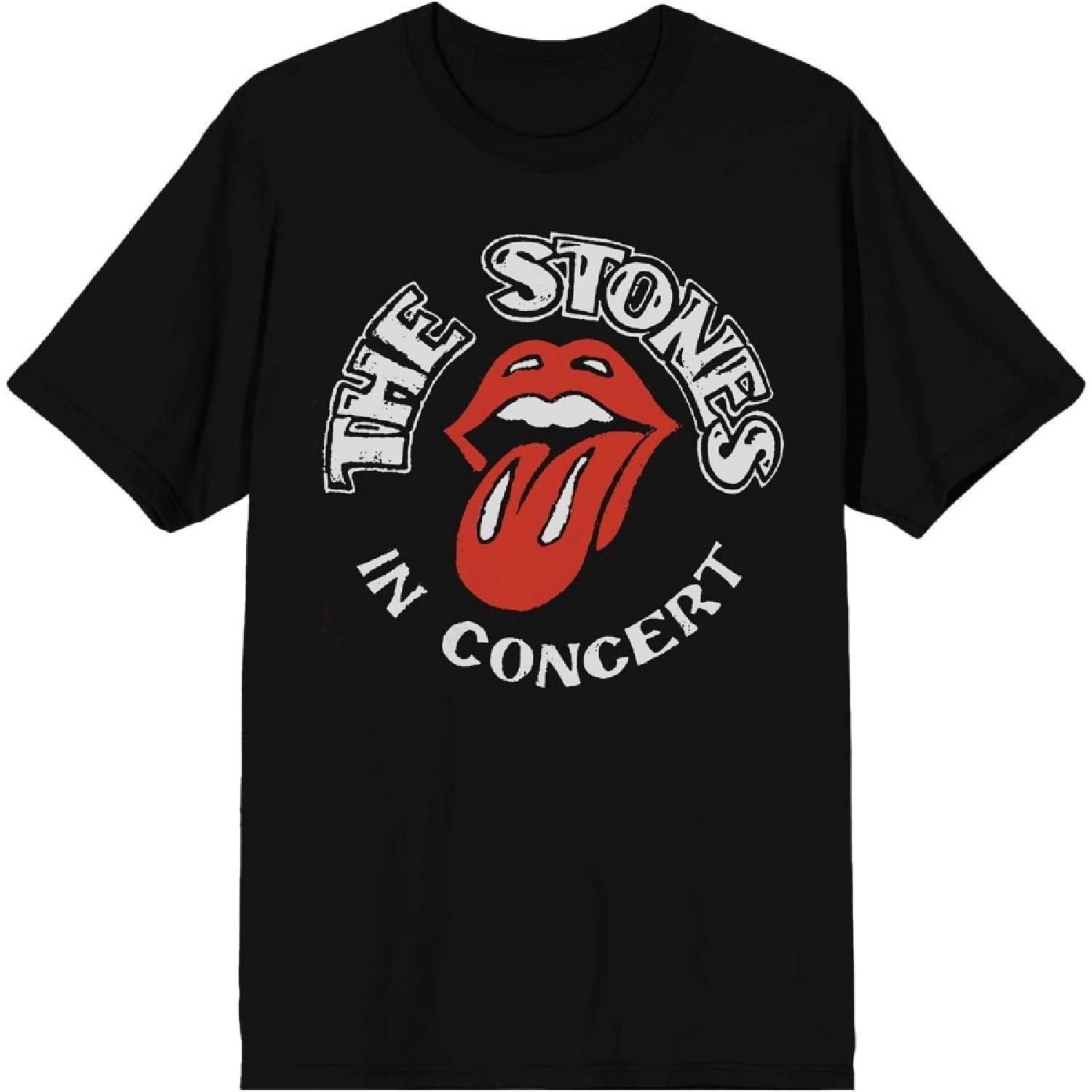 Bioworld The Rolling Stones in Concert Black T-Shirt XXXXXL разноцветный