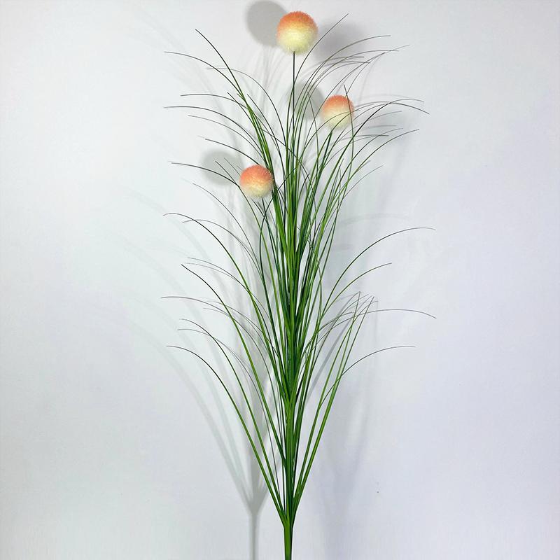 1PC/2PC Decorative Grasses Balcony Plastic Realistic Faux Floral for Home Indoor Multiple Options Available