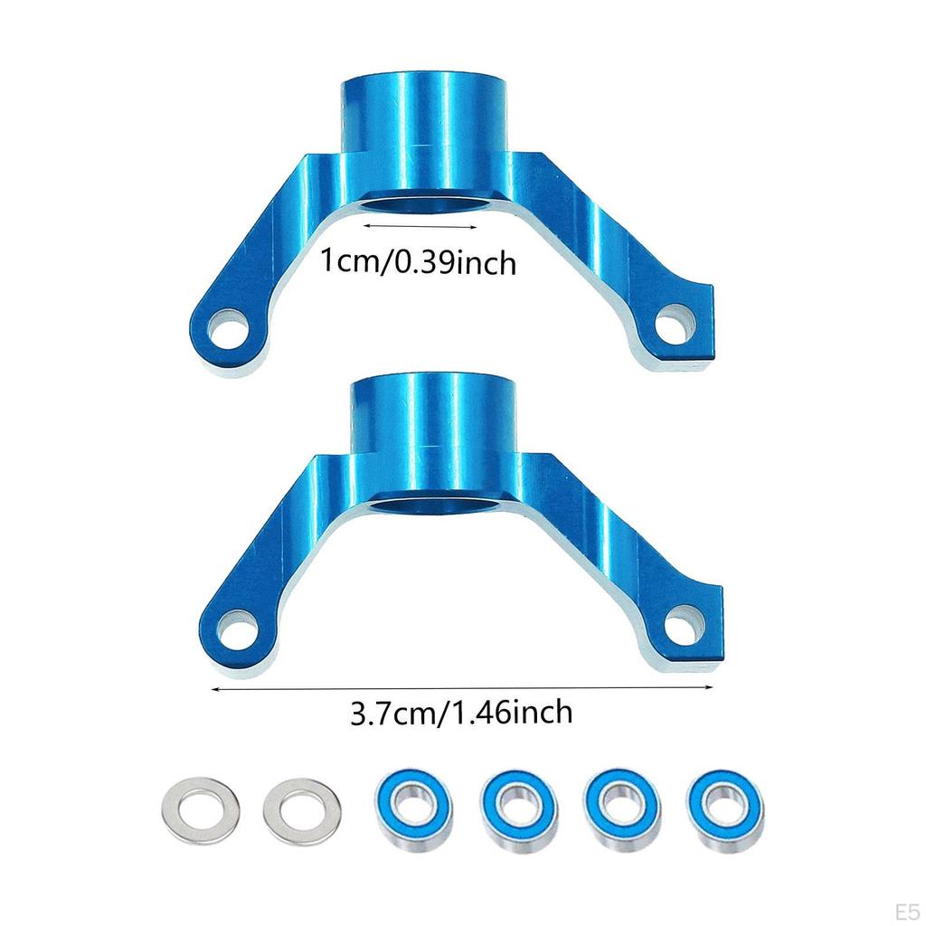 2 Bucăți Montanți Spate Accesorii 1/10 Înlocuire,Profesional Aliaj Aluminiu Cadouri Piesă Mașină RC
