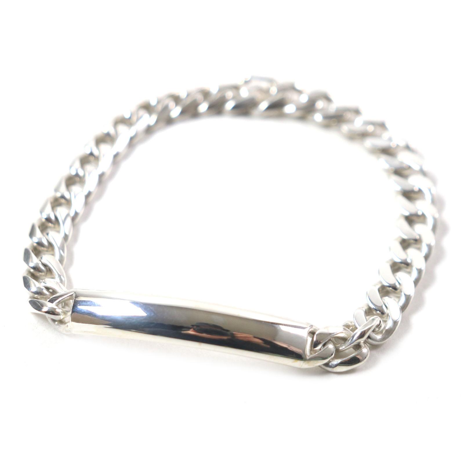 

Excellent TIFFANY&Co. bracelet Kihei ID 80S Chain Silver SV925 mens Used