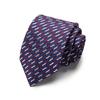 Tie Tie Polyester Silk Tie 8Cm Business Men'S Dress Wedding Studio Tie