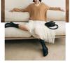 Women's High-End French V-Neck Sweater – Soft, Long-Sleeved, Solid Color Knitwear for Autumn & Winter, Loose Fit, Trendy Style.