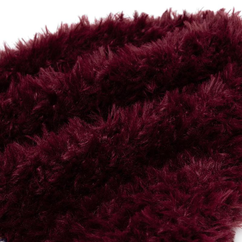 Dicke Plüsch-Fleece-Mütze Herbst Winter Damen Strickmütze Kälteschutz Warm Ohrenschutz Wollmütze