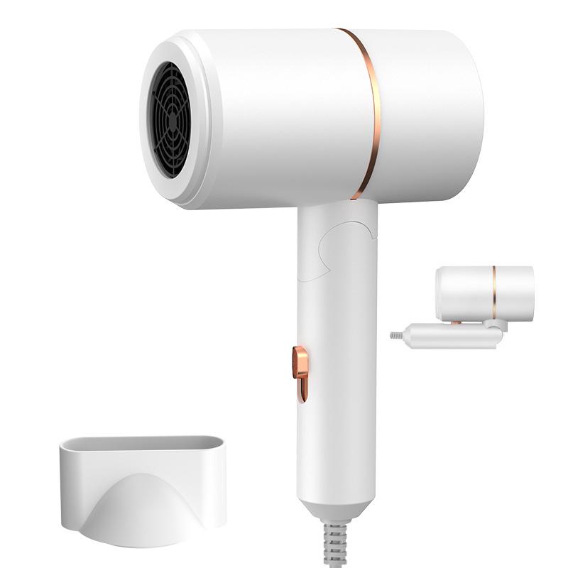 Portable High-Power Folding Hair Dryer for Quick Drying and Home Use