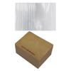 100pcs 8x6cm Bracelet Display Cards Handmade with Love Print Kraft Paper Card Hang Tags Cardboard Package for Jewelry