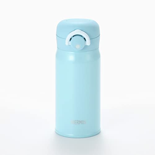 Thermos Water Bottle Vacuum Insulated Mobile Mug 350ml Ice Green JNR-351 IG
