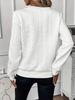 Damen Pullover Sweatshirt, Vier-in-Eins Baumwollgepolstertes Freizeit-Sweatshirt, Reißverschluss-Sweatshirt