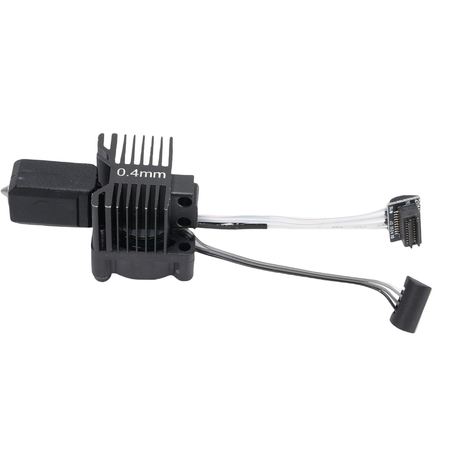 

Full Assembly Hardened Steel Hot End Fit for Bambu Lab P1P P1S 3D Printer with Fan Thermistor Ceramic Heater 0.4mm