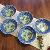 Waza no Kura Stylish Tableware, Kutani Ware Small Bowls, Set of 5, Yoshidaya Ceramic, High-End Brand, Japanese Tableware, Traditional Japanese Pattern