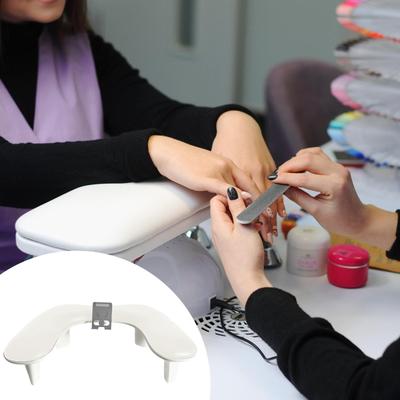 Manicure Arm Rest ,Manicure Nail , Soft Tech Hand with Phone Holder for Home Salon