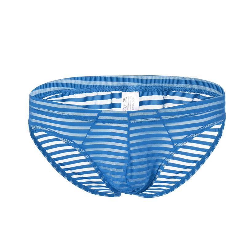 Summer Men's Low-Waist Breathable Mesh Underwear - Sexy & Comfortable Briefs (Style C606)
