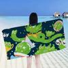 Funnyt D-Duolingo Microfiber Beach Towel Absorbent Quick Dry Soft Yoga Swimming Resort Mountain Climbing Towel