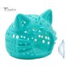 Aquarium Landscaping Decor Shrimp Cave, Cat Head Fish Hideout with Suction Nano Tank Cup, Decorative Cave for Betta Tanks Non-toxic