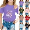St. Camisetas Infantis Menina Menino Dia de São Patrício Top Infantil Meninos e Meninas Camiseta Estampada de Manga Curta