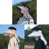 Summer Unisex Sun Shade Hat With Wide Brim And Adjustable Fit For Outdoor Protection