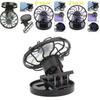 Premium Quality Clip-on Solar Cell Fan With Energy Saving Sun Power Cooling Design