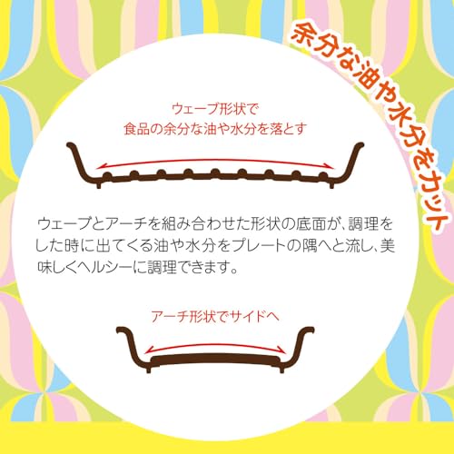 Kuriyama K+dep Countertop Microwave Heater, Light Green, "Grill Fish in the Microwave!" MW-502