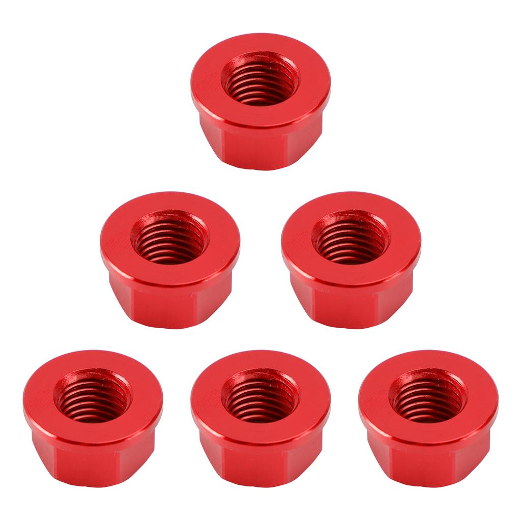 Rear Sprocket Nut Kit M10x1.25mm Red For Suzuki GSXR 600 750 1000 SV 650 1000