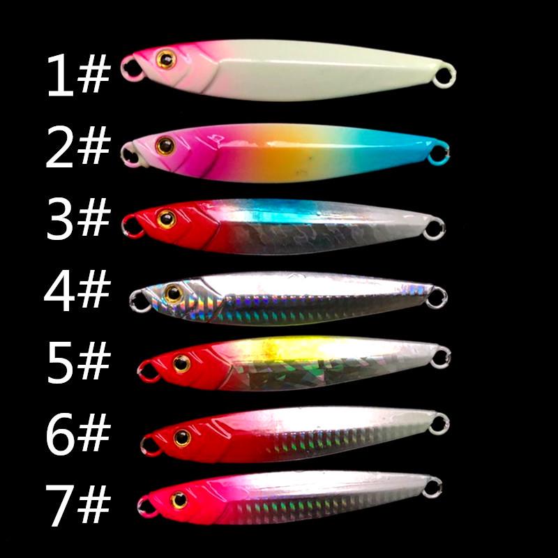 Nanyou Night Glow Trolling Jig 10cm 80g - Ocean Shore Casting Fishing Lure