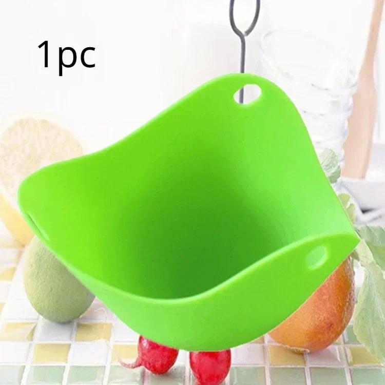 4Pcs Silicone Egg Poacher Poaching Pan Mold Kitchen Tool Accessory Cook Tools Gadget Kitchen Accessories Cooking Kitchen Gadgets