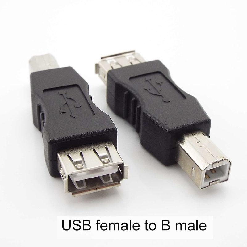 

Адаптер Электроника USB 2.0 Тип A Женский на Тип B Мужской Принтер Адаптер Конвертер Разъем Мужской на Женский Штекер A female to B male
