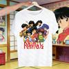 Ranma 12 Tshirts Summer Unisexs Shirts Women Tshirts Hip Hop Funny Print Ranma 12 Tshirt Streetwear T Shirt Short Sleeve Tops
