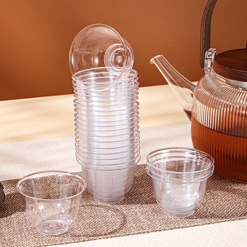 Einweg-Hartplastik-Teetassen