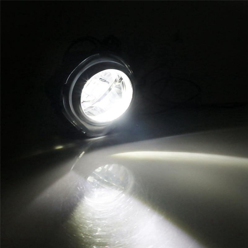 QM-1Pair Front Bumper LED Fog Light Lamp DRL Driving Lamp For BMW X3 X4 F26 X5 F15 F85 X6 63177317251,63177317252