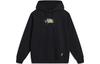 Li Ning Sweatshirts Unisex Black Hooded Moderate Regular AWDT443-6