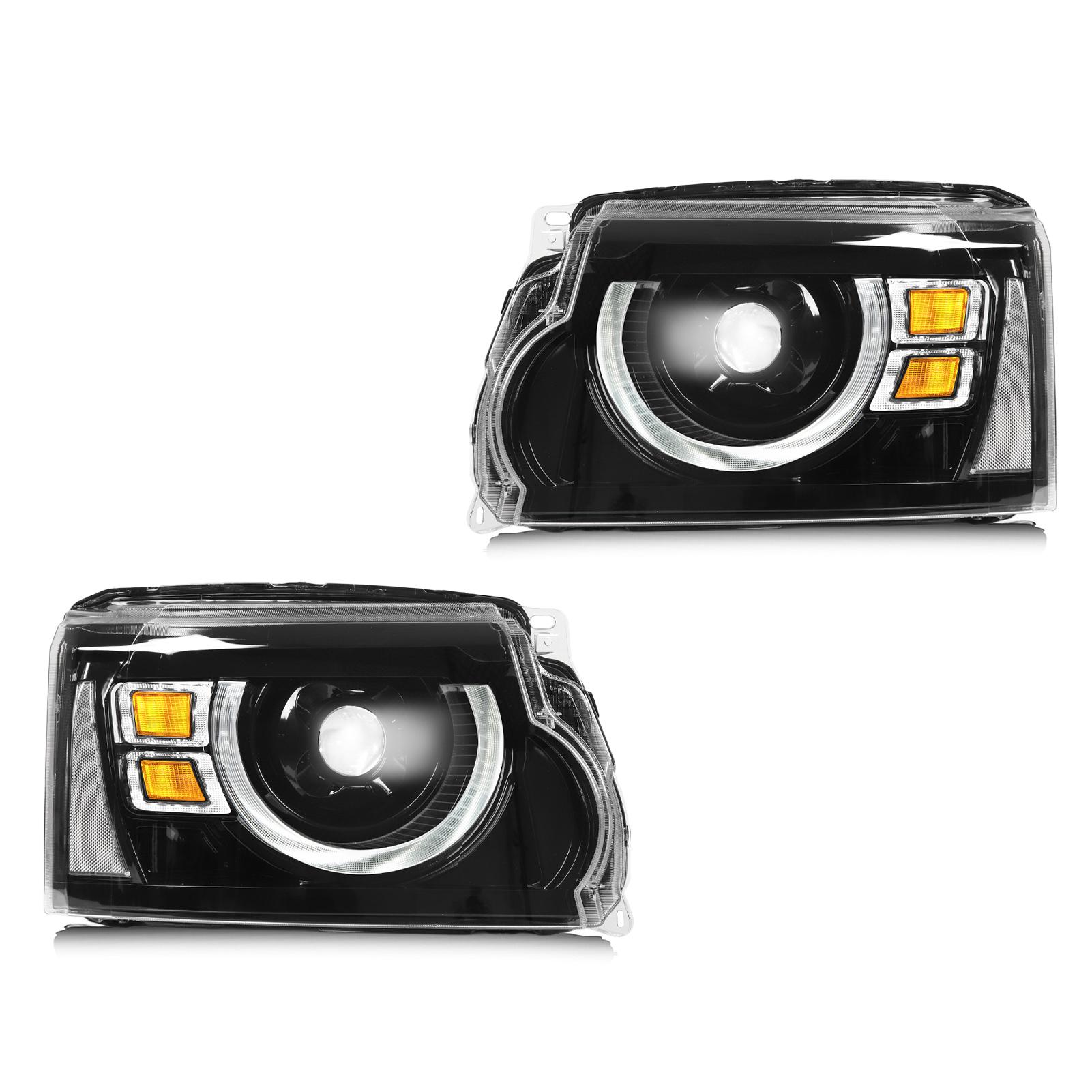 

Defender Design Full LED Headlights Projector Replacement для Land Rover Discovery 4 LR4 L319