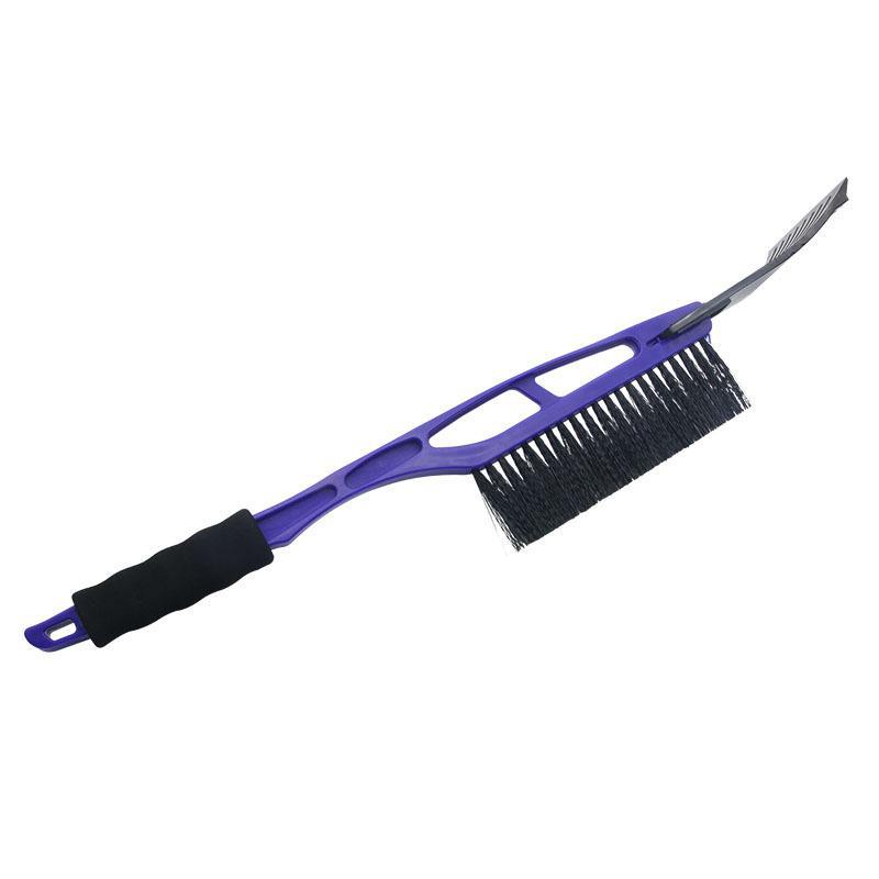 Shunwei 2-in-1 Snow Shovel with EVA Handle for Cars, Multifunctional Snow Removal Tool