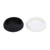 2Pcs Silicone Lens Hat Anti Scratch Oil Sprayed Finish Lens Protective Cover Guard for GO 3S Black and White
