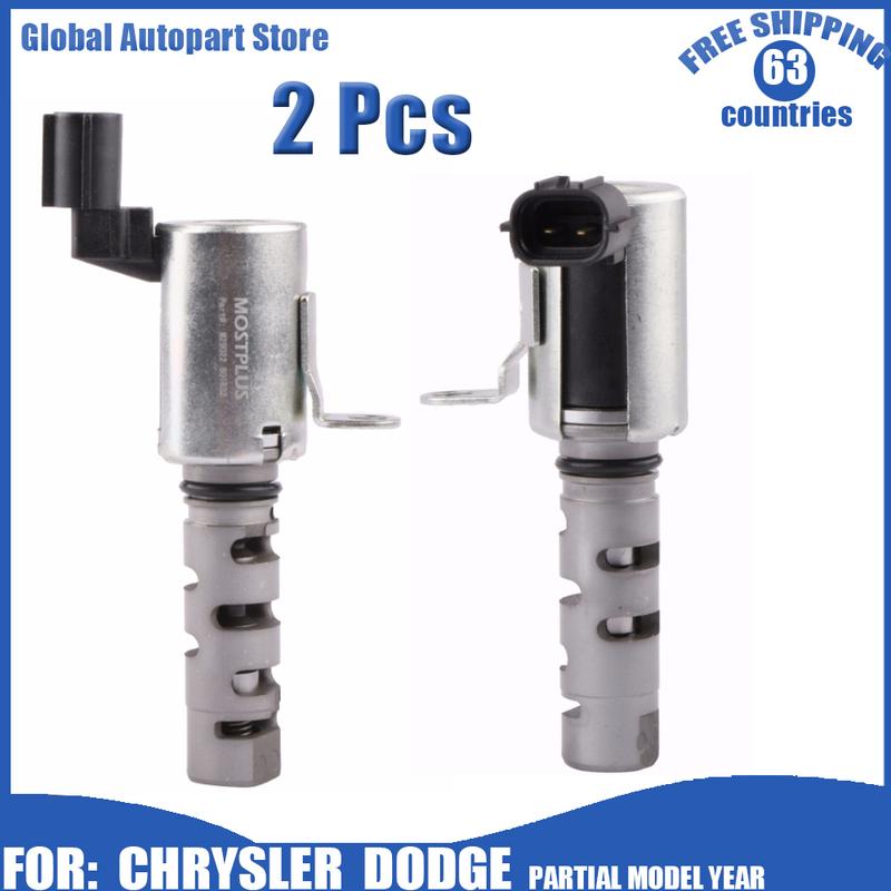 2Pcs Variable Timing Solenoid Control Valve VVT For Chrysler 200  Sebring Jeep COMPASS PATRIOT 2007-2015 Dodge AVENGER