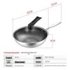 Debo Stainless Steel Honeycomb Wok with Lid