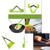 Silicone Fan-shaped Food Clip Kitchen 9 12 Inch Clamp Anti-scald Food Clip Convenient Bread Bbq Clip