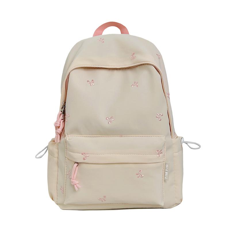 Schoolbag Japanese Ins High Value, Fresh and Sweet Candy Color Backpack, Simple and Lightweight Large-capacity Backpack for Junior High School 