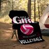 Volleyball Theme Printed Blanket - Perfect for Couch, Bed, Travel & Outdoor Use | Machine Washable, Cozy & Durable.
