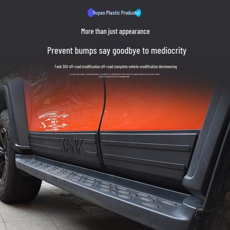 Tank 300 Door Side Trim Anti-Collision Accessory Set: Front & Rear Modification Kit
