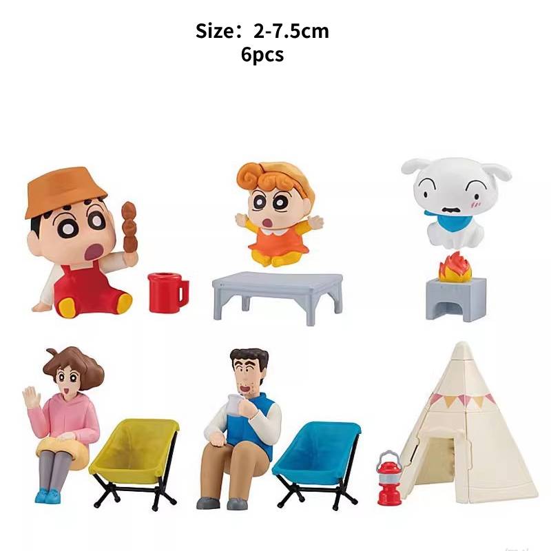 

Ручная работа Шин-чан Мелок Мода Милый Классический Модель для Кемпинга Декоративный Стиль