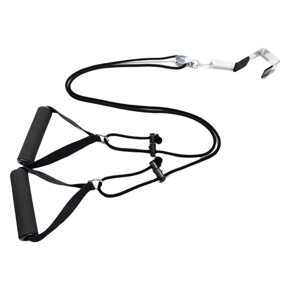 Over The Door Shoulder Exercise Trainer 2m Shoulder Training Tool  Shoulder Rehabilitation чёрный