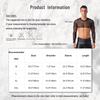 Mens See-Through Sheer Mesh Half Tank Tops Shirts Long Sleeve Body Chest Harness Crop Top Sexy Tanks Arm Sleeves Shrug Clubwear