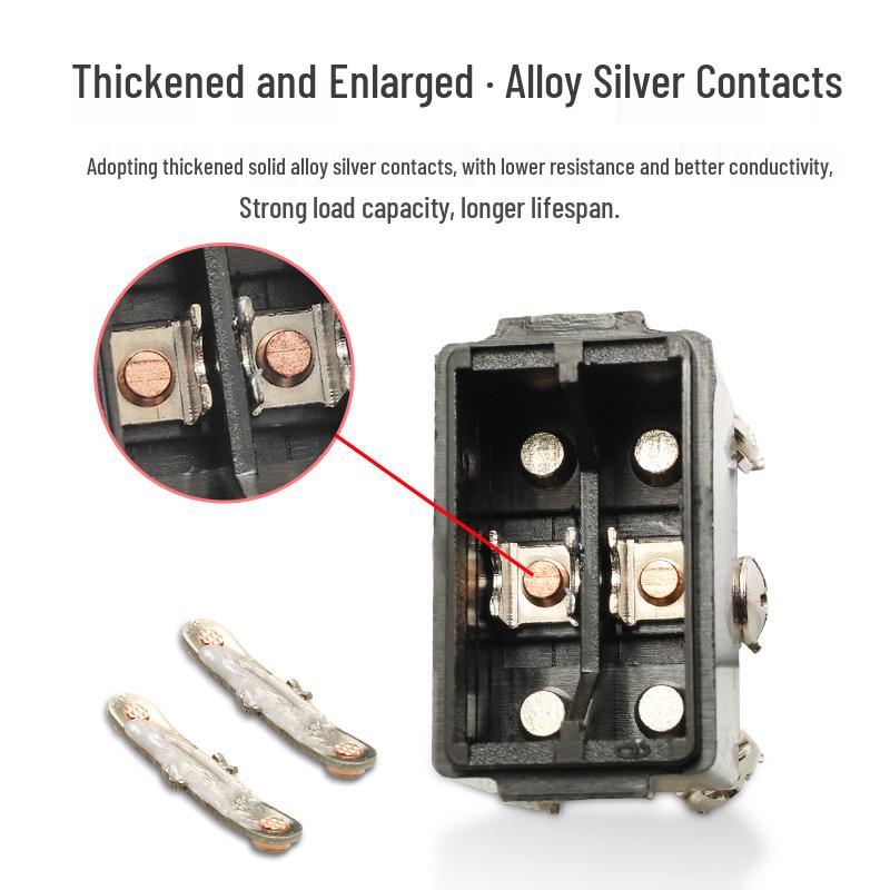 1021/123 Self-Reset Rocker Toggle Switch, Two or Three Positions