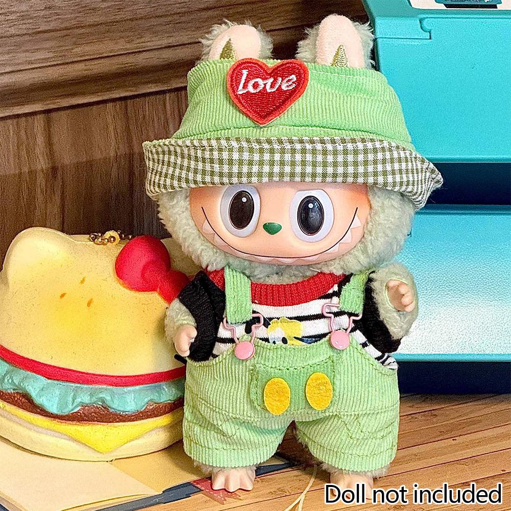 

Для 17см куклы Лабубу Одежда Модная одежда Комбинезоны Одежда для кукол Подходящее по цвету платье Аксессуары для кукол Милое украшение Маленькая одежда 12#