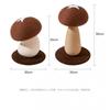 Large Mushroom-Style Cat Scratcher With Sisal Rope Durable Non-Shedding Vertical Climbing Toy Medium Cats
