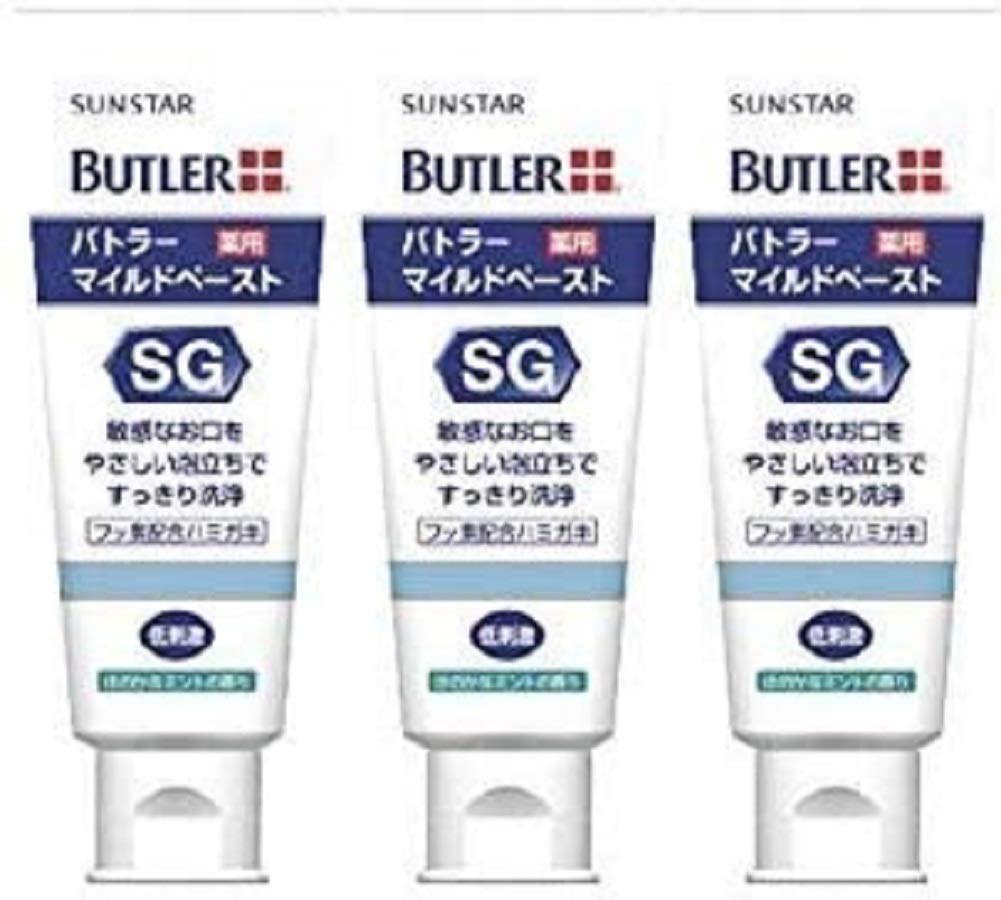 

Sunstar Butler Мягкая паста 70 г x 3 флакона Квазилекарственное средство