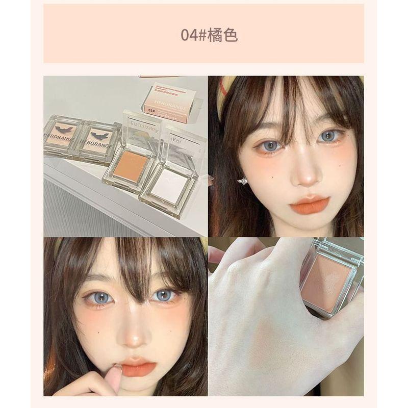 HERORANGE - 2 in 1 Matte Highlighter - 4 Colors